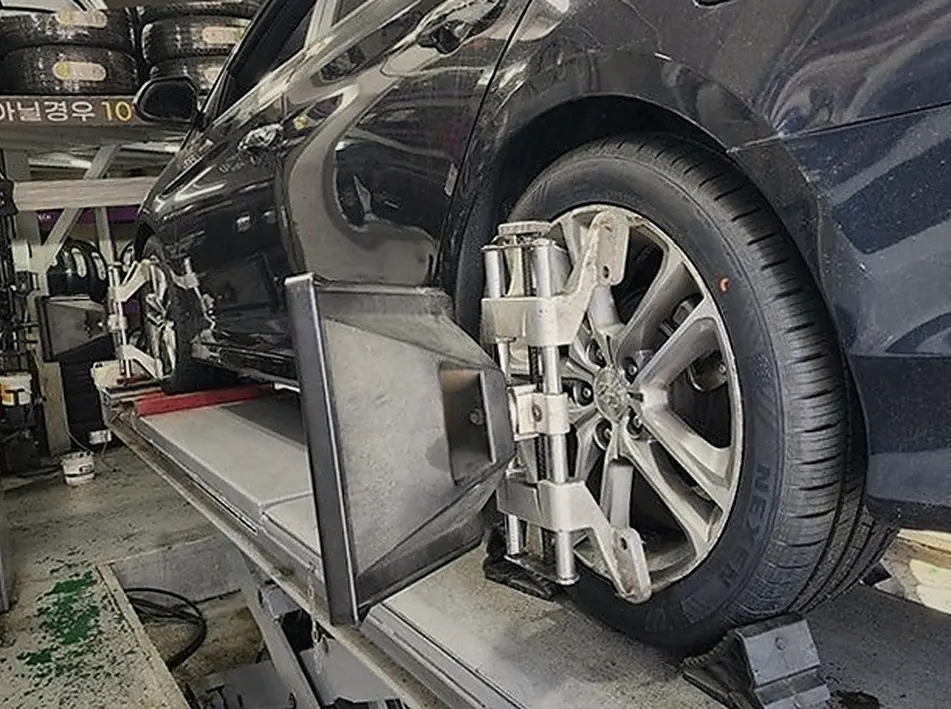 사이동 BMW 420i 넥센타이어렌탈 진행 모습 1